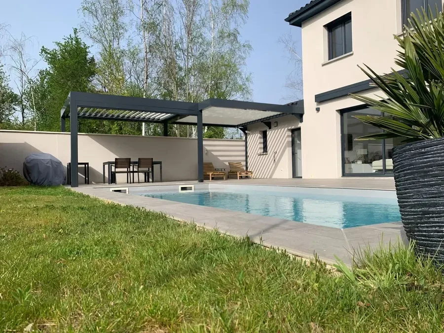 Pergola Bioclimatique Angle - Saint-Étienne - photo 16